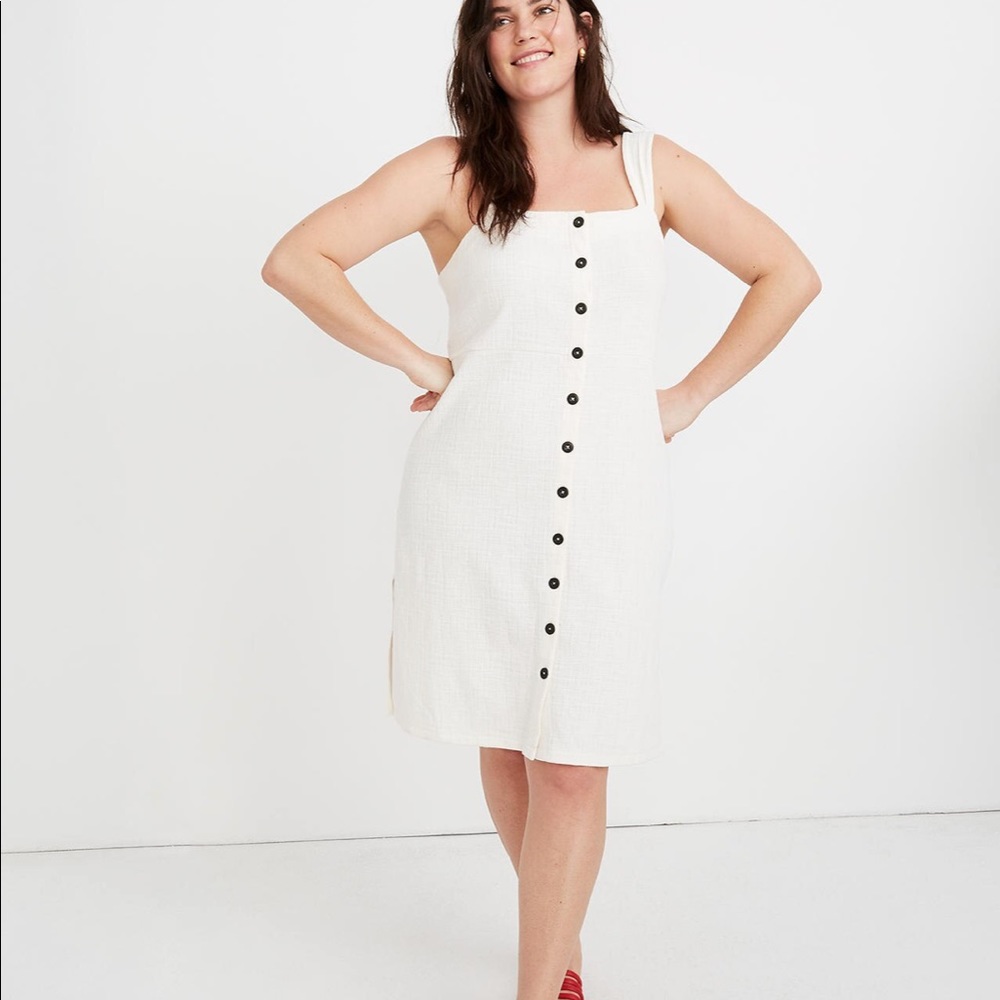 Madewell x Texture & Thread Button Front Dress 3X